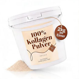 100years Kollagen Pulver aus Rind Typ I II III 2kg zuckerfrei und ohne Zusatzstoffe – Bild 1 von 5