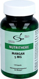 11 A Nutritheke Mangan 5 mg Kapseln 120 Stück – Bild 1 von 2