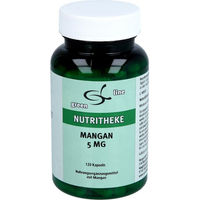 Produktbild von 11 A Nutritheke Mangan 5 mg Kapseln 120 Stück