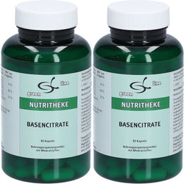 11A nutritheke Basencitrate Mineralstoff-Komplex Kapseln vegan glutenfrei laktosefrei ohne Gelatine 180 Stück – Bild 1 von 1