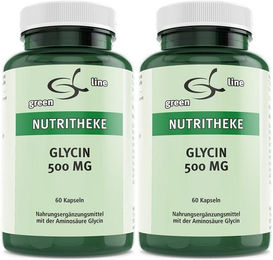 11A Nutritheke Glycin 500 mg Kapseln ohne Zusatzstoffe 180 Stück – Bild 1 von 1