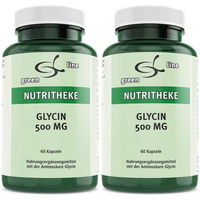 Produktbild von 11A Nutritheke Glycin 500 mg Kapseln ohne Zusatzstoffe 180 Stück