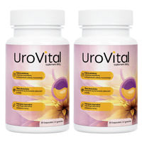 Produktbild von 2x UroVital Kapseln von NewGen Sales zur Unterstützung der Harnwege 60 Kapseln