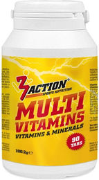 3ACTIONSPORTSNUTRITION Multivitamine Tabletten für Sportler 90 Stück – Bild 1 von 1