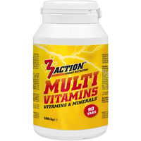 Produktbild von 3ACTIONSPORTSNUTRITION Multivitamine Tabletten für Sportler 90 Stück