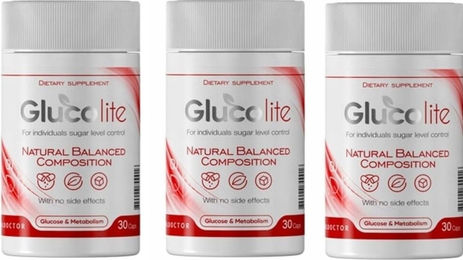 3x Glucolite Nahrungsergänzungsmittel von PLT Group 30 Kapseln – Bild 1 von 1