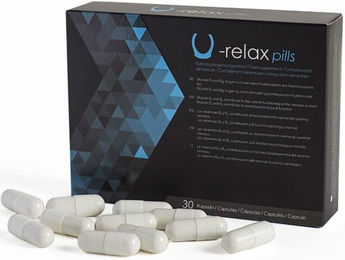500cosmetics U-Relax Anti-Stress-Komplex Entspannungskapseln 30 Stück – Bild 1 von 2