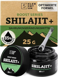 5Elementum Premium Shilajit Boost Himalaya Harz 25 g mit 85% Fulvinsäure und 87 Mineralien vegan und glutenfrei – Bild 1 von 4