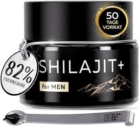 5Elementum Shilajit Harz Himalaya Mumijo mit 82% Fulvinsäure und Nachtkerzenöl 25 g – Bild 1 von 6