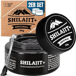 5Elementum Shilajit Original Himalaya Harz hochdosiert 2 x 30 g – Bild 1 von 1