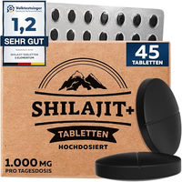 Produktbild von 5Elementum Shilajit Tabletten ohne Zusatzstoffe 45 Stück