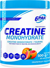 6PAK Nutrition Creatine Monohydrat Pulver Apfel – Bild 1 von 1