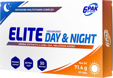 6PAK Nutrition Elite Day & Night Advanced Multivitamin Complex Kapseln für Sportler – Bild 1 von 1