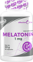 6PAK Nutrition Melatonin 1 mg Kapseln – Bild 1 von 1