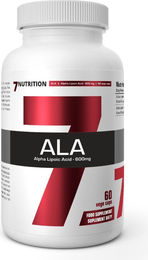 7Nutrition ALA 600 mg vegane Kapseln mit pflanzlichem Ursprung 60 Stück – Bild 1 von 2
