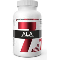 Produktbild von 7Nutrition ALA 600 mg vegane Kapseln mit pflanzlichem Ursprung 60 Stück