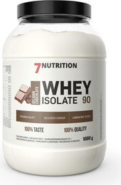 7Nutrition Whey Isolate 90 Schokoladen Geschmack Proteinpulver ohne Zusatzstoffe 1 kg – Bild 1 von 1