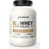 Produktbild von 7Nutrition Whey Isolate Pulver Weiße Schokolade 1 kg ohne Zusatzstoffe