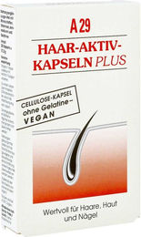 A 29 Haar Aktiv Kapseln Plus von Alsitan GmbH mit Zink, Biotin und Selen, 30 Kapseln, ohne Gelatine – Bild 1 von 1