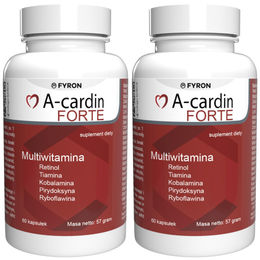 A-Cardin Forte Kapseln vegan mit Vitaminen und Mineralien 120 Stück – Bild 1 von 3