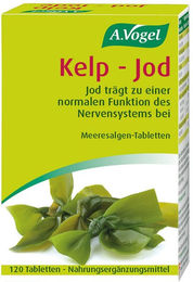 A.Vogel Kelp Jod Tabletten mit Braunalge vegan vegetarisch glutenfrei laktosefrei 120 Stück – Bild 1 von 1