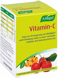 A.Vogel Vitamin C Lutschtabletten mit Acerola und Hagebutte vegan laktosefrei glutenfrei – Bild 1 von 1