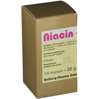 Produktbild von Aalborg-Pharma Niacin Kapseln 120 Stück