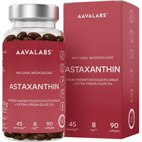 Produktbild von Aavalabs Astaxanthin 8 mg Kapseln vegan und glutenfrei