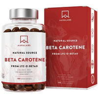 Produktbild von AAVALABS Beta Carotin Vitamin A Kapseln vegan 180 Stück für Erwachsene