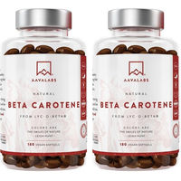 Produktbild von AAVALABS Beta Carotin Vitamin A Kapseln vegan für Erwachsene 180 Stück