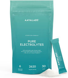 Aavalabs Elektrolyte Pulver mit Magnesium und Kalium, zuckerfrei und glutenfrei, 30 Sticks – Bild 1 von 4