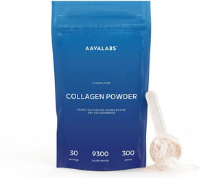 Aavalabs Pure Kollagenpulver Rind Typ I und III glutenfrei 9300 mg pro Portion 30 Portionen – Bild 1 von 3
