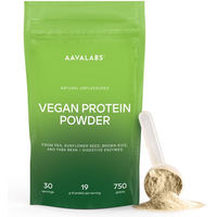 Produktbild von Aavalabs Veganes Mehrkomponenten Eiweißpulver Neutral 750 g Zuckerfrei und Glutenfrei