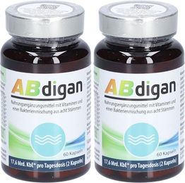 Abdigan Probiotische Kapseln mit 8 Bakterienstämmen vegan ohne Zusatzstoffe 120 Kapseln – Bild 1 von 1