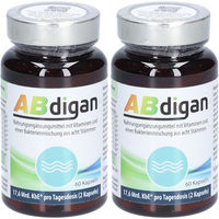 Produktbild von Abdigan Probiotische Kapseln mit 8 Bakterienstämmen vegan ohne Zusatzstoffe 120 Kapseln