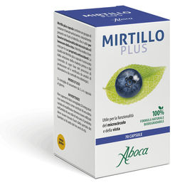 Aboca Mirtillo Plus Vegetarische Kapseln 70 Stück – Bild 1 von 1
