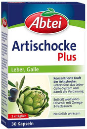 Abtei Artischocke Plus Kapseln 30 Stück – Bild 1 von 3