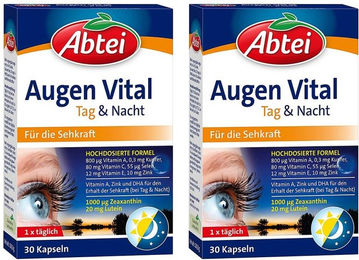 Abtei Augen Vital Tag & Nacht Kapseln 60 Stück – Bild 1 von 1