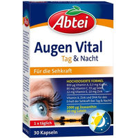 Produktbild von Abtei Augen Vital Tag & Nacht Kapseln glutenfrei 30 Stück