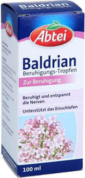 Abtei Baldrian Beruhigungstropfen Vegan Glutenfrei Laktosefrei 100 ml – Bild 1 von 6