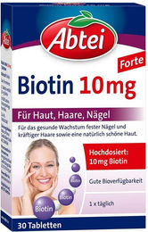 Abtei Biotin 10 mg Tabletten 30 Stück – Bild 1 von 4