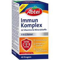 Produktbild von Abtei Immun Komplex Tabletten vegan glutenfrei laktosefrei für Erwachsene