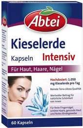 Abtei Kieselerde Intensiv Kapseln laktosefrei und glutenfrei für Erwachsene 60 Kapseln – Bild 1 von 2