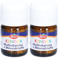 Produktbild von Abtei Kinder Multivitamine und Mineralstoffe Lutschtabletten glutenfrei und laktosefrei 150 Stück