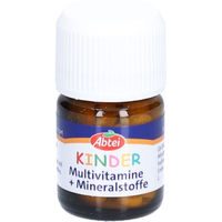 Produktbild von Abtei Kinder Multivitamine und Mineralstoffe Lutschtabletten glutenfrei und laktosefrei