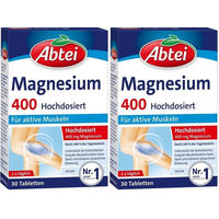 Produktbild von Abtei Magnesium 400 Oxid Tabletten für Sportler