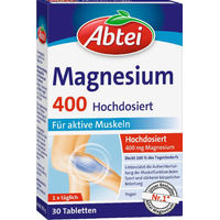 Produktbild von Abtei Magnesium hochdosiert 30 Tabletten