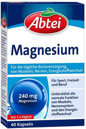 Abtei Magnesium Oxid Kapseln 240 mg – Bild 1 von 3