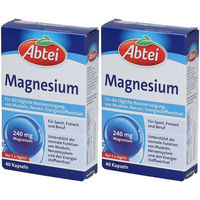 Produktbild von Abtei Magnesium Oxid Kapseln 240 mg für Erwachsene und Kinder