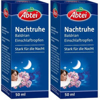 Produktbild von Abtei Nachtruhe Einschlaftropfen laktosefrei und glutenfrei